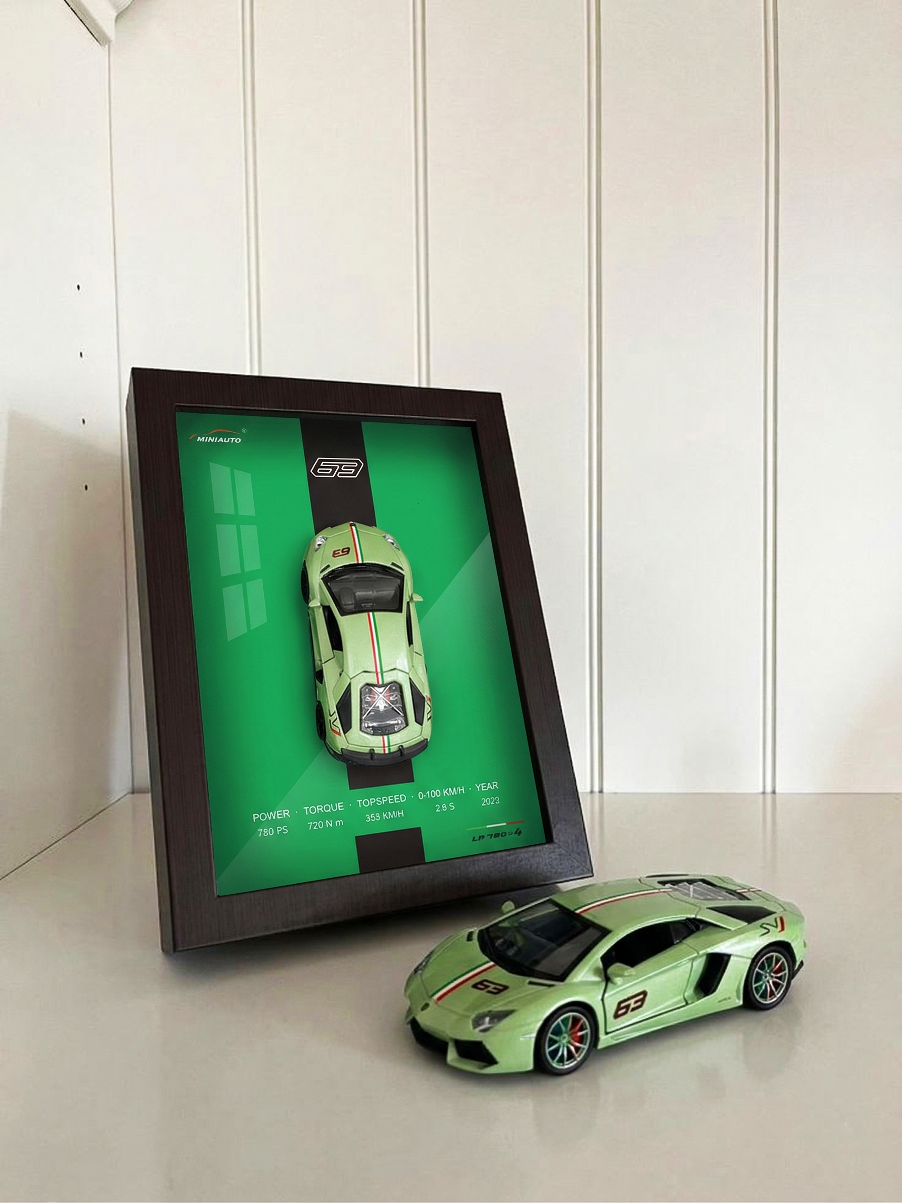 3D Sports Car Frame